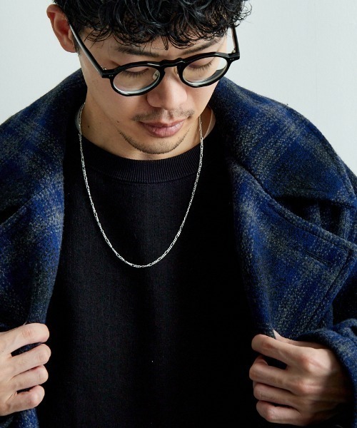 XOLO（ショロ）の「[XOLO JEWELRY/ショロジュエリー] FIGARO LINK ネックレス 2MM -60cm-（ネックレス・メンズ・シルバー・60）」の8枚目の写真