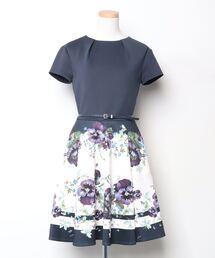 ブランド古着】花柄ノースリーブワンピース（ワンピース）｜Ted