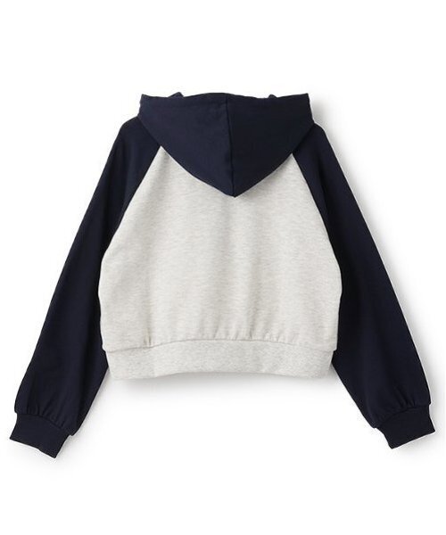 LOVETOXIC(ラブトキシック)の「【LTXC】ラグランプルパーカ(パーカー・キッズ・ラベンダー/ネイビー/ブラック・M:150cm/L:160cm/S:140cm)」の4枚目の写真