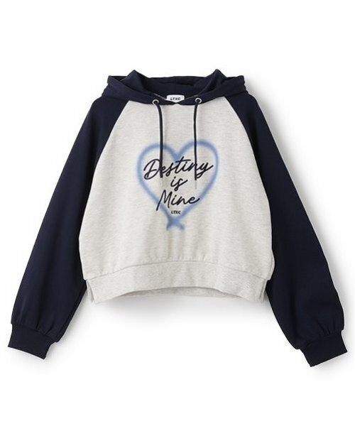 LOVETOXIC(ラブトキシック)の「【LTXC】ラグランプルパーカ(パーカー・キッズ・ラベンダー/ネイビー/ブラック・M:150cm/L:160cm/S:140cm)」の11枚目の写真