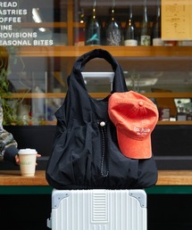 ikka（イッカ）の「【雑誌InRed4月号掲載】撥水ドロストポケバルーントート（トートバッグ）」