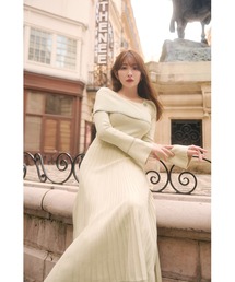 ワンピース Her lip to La Lueur Knit Dre Her lip to（ハーリップトゥー）の「La Lueur Knit Dress