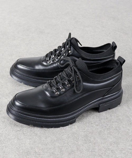 Dedes（デデス）の「ハイソール ローカットマウンテンシューズ（ドレスシューズ・メンズ・ブラック・40/41/42/43/44）」の3枚目の写真