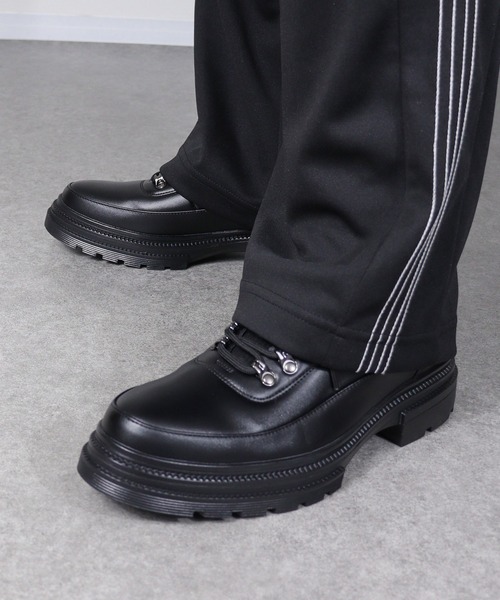 Dedes（デデス）の「ハイソール ローカットマウンテンシューズ（ドレスシューズ・メンズ・ブラック・40/41/42/43/44）」の8枚目の写真