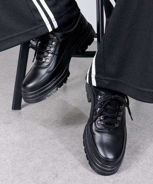 Dedes（デデス）の「ハイソール ローカットマウンテンシューズ（ドレスシューズ・メンズ・ブラック・40/41/42/43/44）」の10枚目の写真