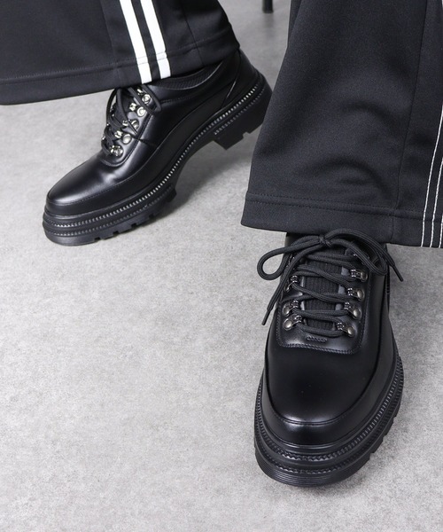 Dedes（デデス）の「ハイソール ローカットマウンテンシューズ（ドレスシューズ・メンズ・ブラック・40/41/42/43/44）」の9枚目の写真