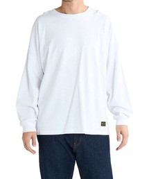RVCA メンズ RESSESION LT ロンT/ルーカワイドシルエットネームタグ長袖ロンT