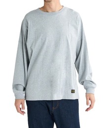RVCA メンズ RESSESION LT ロンT/ルーカワイドシルエットネームタグ長袖ロンT
