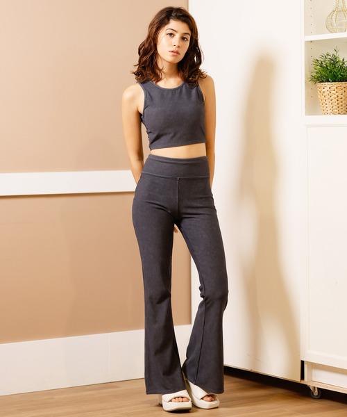 BILLABONG(ビラボン)の「BILLABONG/ビラボン タンクトップ/水陸両用/UVケア BF013-884(水着・レディース・ブラック/ピンク・M/L)」の6枚目の写真