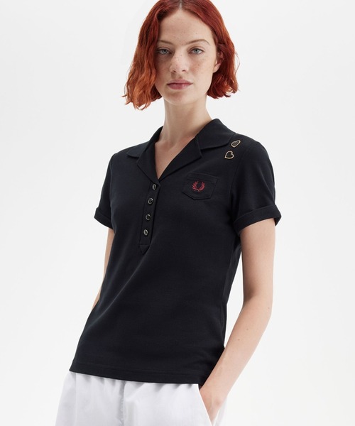 セール】Amy Winehouse Pocket Detail Polo Shirt／エイミー