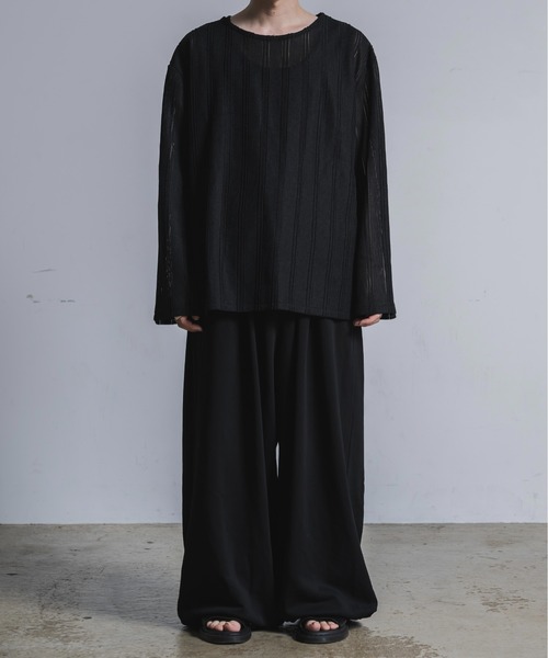 Tシャツ・カットソー YOUHEE YOUHEE MESH LONG SLEEVE 5BNY620 Tシャツ・カットソー YOUHEE YOUHEE MESH LONG SLEEVE 5BNY620