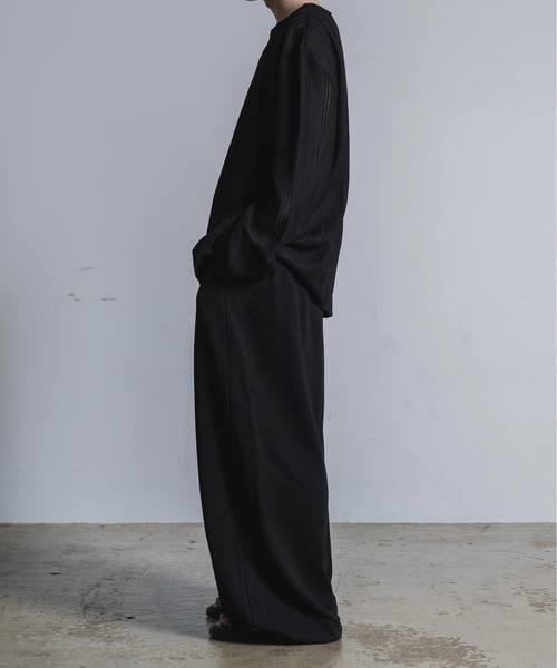 Tシャツ・カットソー YOUHEE YOUHEE MESH LONG SLEEVE 5BNY620 YOUHEE YOUHEE MESH LONG SLEEVE 5BNY620 トップス（レディース）