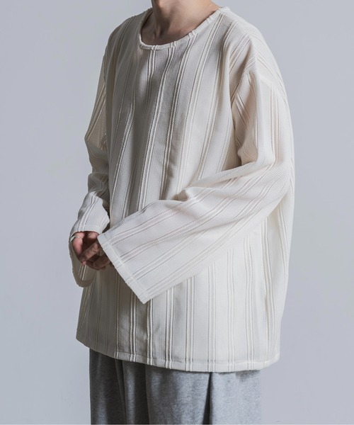 Tシャツ・カットソー YESEYESEE SN Jacquard L/S 4NY145 YESEYESEE SN Jacquard L/S 4NY145 (YESEYESEE/Tシャツ
