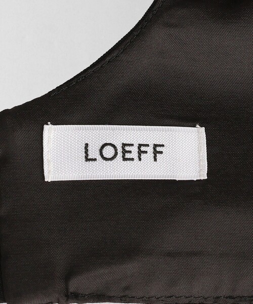 LOEFF（ロエフ）の「＜LOEFF＞レモン ジャガード ブラ（その他トップス・レディース・ブラック・0/1）」の16枚目の写真