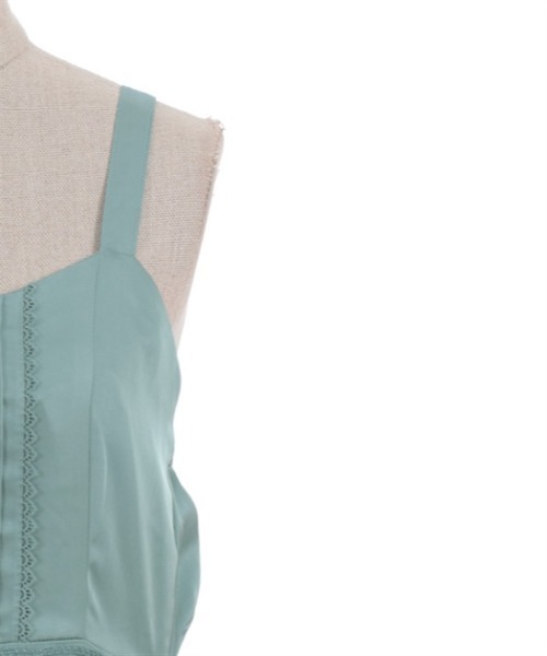 axes femme POETIQUE（アクシーズファムポエティック）の「ガトー・フレーズフリルワンピース（ワンピース・レディース・ピンク/グリーン/キナリ・MEDIUM）」の20枚目の写真