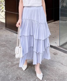 ランダムティアードスカート