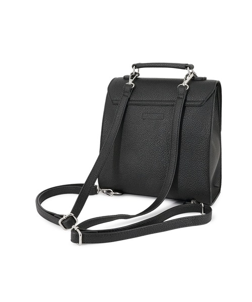 MURUA(ムルーア)の「MURUA(ムルーア) 3WAYミニリュック MR-B1327 タッセル(バックパック/リュック・レディース・ブラック/ネイビー/ライトグレー・FREE)」の6枚目の写真