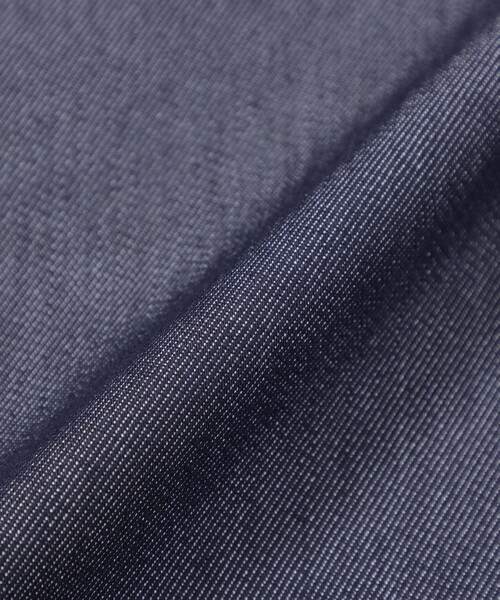 MACKINTOSH PHILOSOPHY（ﾏｯｷﾝﾄｯｼｭ ﾌｨﾛｿﾌｨｰ）の「ナイロンチノ/ポリエステルデニム スタンドカラージャケット（ブルゾン・メンズ・ベージュ系その他2/ネイビー・38/40/42）」の14枚目の写真