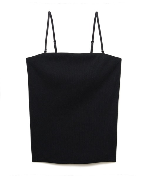 N.O.R.C（ノーク）の「テレコカップ付きキャミソール（キャミソール・レディース・ブラック/オフホワイト・フリー）」の11枚目の写真