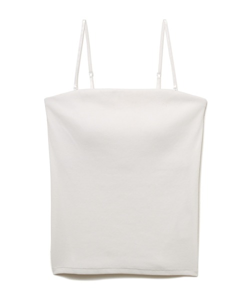 N.O.R.C（ノーク）の「テレコカップ付きキャミソール（キャミソール・レディース・ブラック/オフホワイト・フリー）」の12枚目の写真