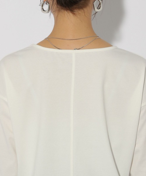 Elura(エルーラ)の「cityフォトプリントロンT/316576(Tシャツ/カットソー・レディース・チャコールグレー/ホワイト系その他6/ホワイト・LARGE/MEDIUM)」の12枚目の写真