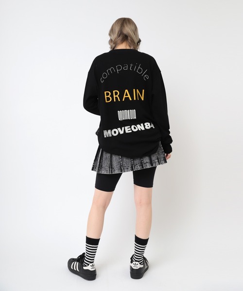 RNA（アールエヌエー）の「G1084 プリーツラップミニスカート（デニムスカート・レディース・ブラック/ブルー・MEDIUM）」の19枚目の写真