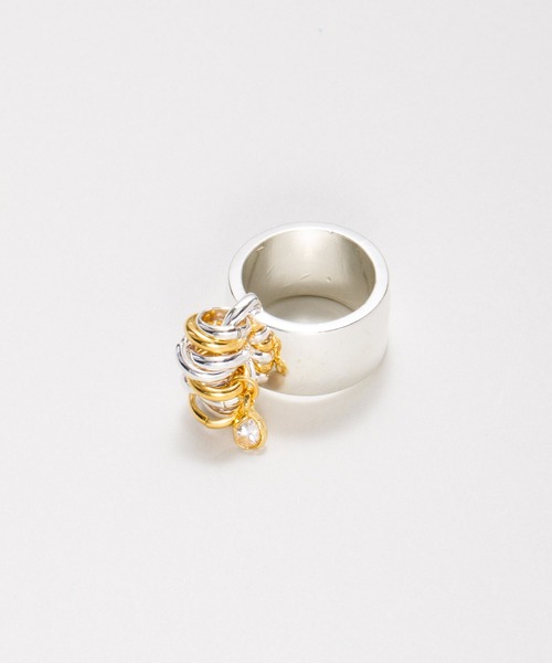 LAPUIS（ラピュイ）の「LAPUIS(ラピュイ) Bijou Coil ring（リング・レディース・ゴールド/マルチ/シルバー・11号/13号）」の7枚目の写真