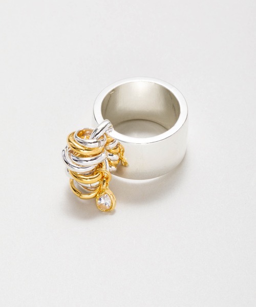 LAPUIS（ラピュイ）の「LAPUIS(ラピュイ) Bijou Coil ring（リング・レディース・ゴールド/マルチ/シルバー・11号/13号）」の8枚目の写真