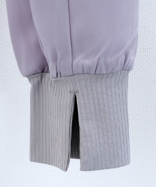 aquagarage(アクアガレージ)の「センター切り替えジョガーパンツ(その他パンツ・レディース・チャコール/ブラック/カーキ/ブルー・M/L/P)」の6枚目の写真