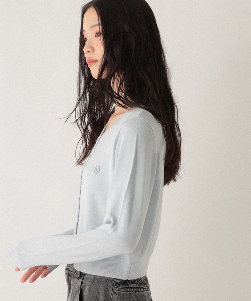 ®様へ♥3/10 モチーフコンパクトカーディガン 322180（カーディガン/ボレロ