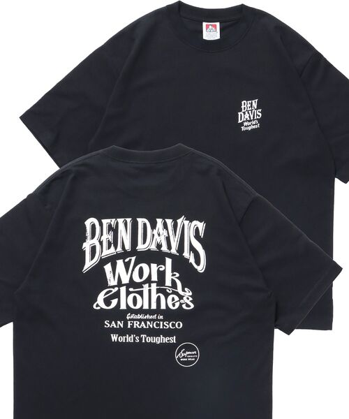 セール】【BEN DAVIS（ベンデイビス）】CLASSIC LOGO TEE / T