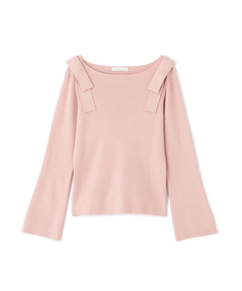 PROPORTION BODY DRESSING(プロポーションボディドレッシング)の「ショルダーリボンディティールニット / 1215170312(ニット/セーター・レディース・ピンク/ホワイト系その他/グレー・SMALL/MEDIUM)」の17枚目の写真