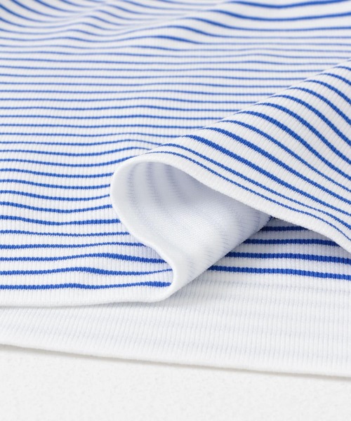 EKAL（エカル）の「『イージーケア』ナバルボーダーニットプルオーバー（ニット/セーター・レディース・グレー/ロイヤルブルー・ONE）」の21枚目の写真