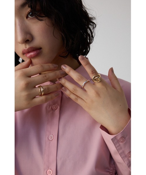 AZUL by moussy(アズールバイマウジー)の「マルチコンビリングセット(リング・レディース・その他2/マルチ・FREE)」の4枚目の写真