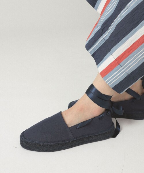 BEAMS BOY(ビームスボーイ)の「レースアップ エスパドリーユ(サンダル・レディース・レッド/ネイビー/オフホワイト・38/37/36/39)」の5枚目の写真