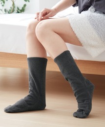 GUNZE（グンゼ）の「UCHI-COLLE/ウチコレ おやすみソックス ～つま先開閉 さらっと素材～（ソックス/靴下）」