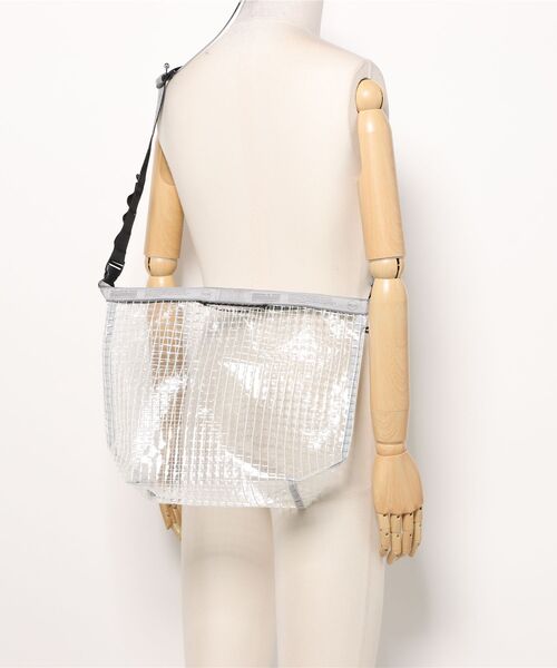 TIMELESS COMFORT（タイムレスコンフォート）の「WEEKEND(ER)（ウィークエンダー）GRID ROLLTOP S（ショルダーバッグ・メンズ・グレー/オレンジ・ONE SIZE）」の15枚目の写真