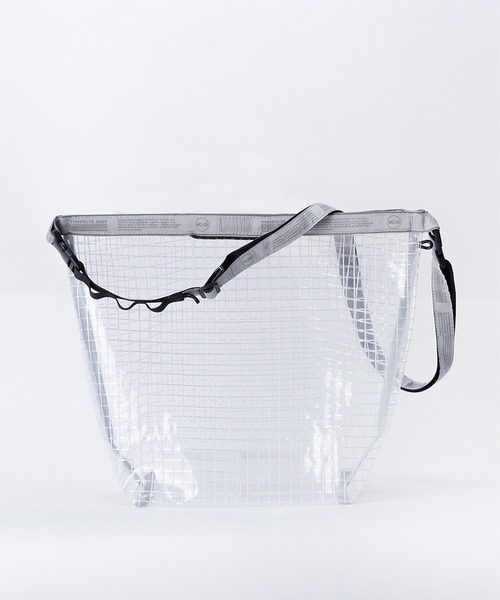 TIMELESS COMFORT（タイムレスコンフォート）の「WEEKEND(ER)（ウィークエンダー）GRID ROLLTOP S（ショルダーバッグ・メンズ・グレー/オレンジ・ONE SIZE）」の7枚目の写真