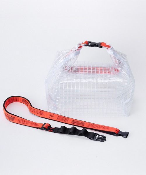 TIMELESS COMFORT（タイムレスコンフォート）の「WEEKEND(ER)（ウィークエンダー）GRID ROLLTOP S（ショルダーバッグ・メンズ・グレー/オレンジ・ONE SIZE）」の9枚目の写真