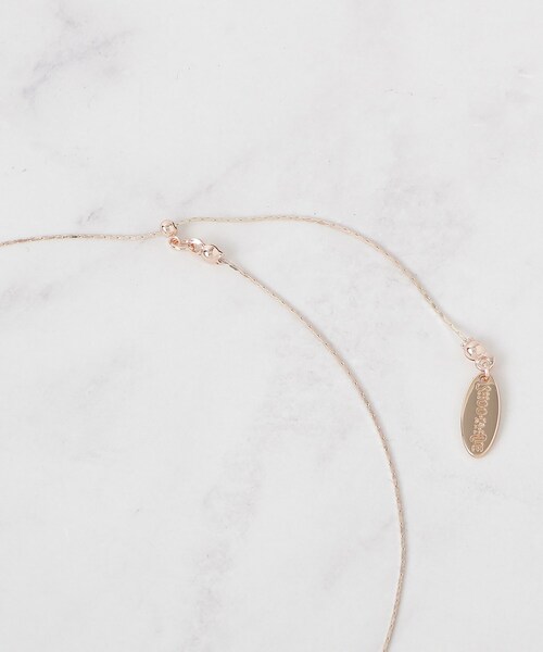 SHOO・LA・RUE（シューラルー）の「ミニリング＆フェイクパールネックレス（ネックレス・レディース・シルバー/ゴールド/ピンクゴールド・00）」の6枚目の写真