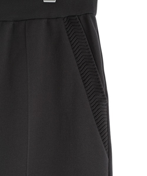 BALLAST ARK（バラストアーク）の「BALLAST ARK / バラストアーク：ECO BLUE KNIT PANTS：BA11-KP01[AST]（スウェットパンツ・メンズ・チャコール/ネイビー・M/L）」の5枚目の写真