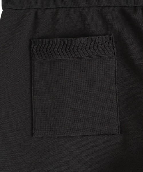 BALLAST ARK（バラストアーク）の「BALLAST ARK / バラストアーク：ECO BLUE KNIT PANTS：BA11-KP01[AST]（スウェットパンツ・メンズ・チャコール/ネイビー・M/L）」の7枚目の写真