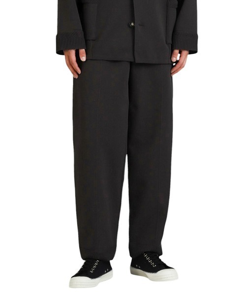 BALLAST ARK（バラストアーク）の「BALLAST ARK / バラストアーク：ECO BLUE KNIT PANTS：BA11-KP01[AST]（スウェットパンツ・メンズ・チャコール/ネイビー・M/L）」の10枚目の写真