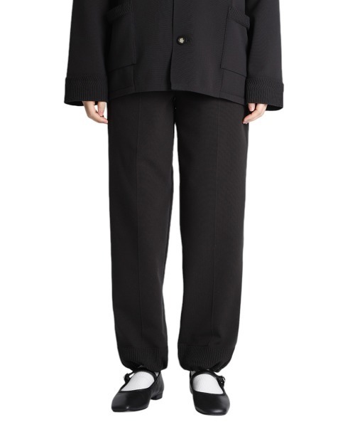 BALLAST ARK（バラストアーク）の「BALLAST ARK / バラストアーク：ECO BLUE KNIT PANTS：BA11-KP01[AST]（スウェットパンツ・メンズ・チャコール/ネイビー・M/L）」の14枚目の写真