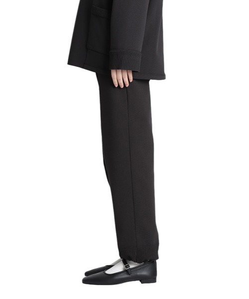 BALLAST ARK（バラストアーク）の「BALLAST ARK / バラストアーク：ECO BLUE KNIT PANTS：BA11-KP01[AST]（スウェットパンツ・メンズ・チャコール/ネイビー・M/L）」の15枚目の写真