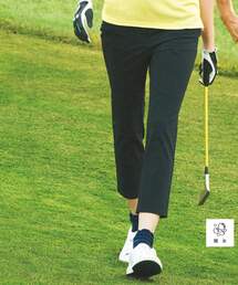 ◆撥水加工 バックシャーリングアンクルパンツ