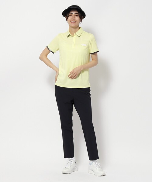 adabat（アダバット）の「◆撥水加工 バックシャーリングアンクルパンツ（その他パンツ・レディース・ホワイト/ブラック・42/40/38/36/34）」の9枚目の写真