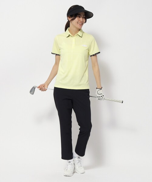 adabat（アダバット）の「◆撥水加工 バックシャーリングアンクルパンツ（その他パンツ・レディース・ホワイト/ブラック・42/40/38/36/34）」の10枚目の写真