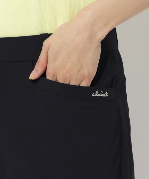 adabat（アダバット）の「◆撥水加工 バックシャーリングアンクルパンツ（その他パンツ・レディース・ホワイト/ブラック・42/40/38/36/34）」の16枚目の写真