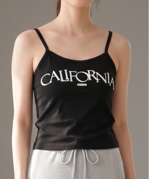 Per sist ence(パーシエンス)の「カリフォルニアブラトップ(キャミソール・レディース・ブラック/ブルー/ホワイト・ONE SIZE)」の2枚目の写真